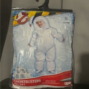 Ghostbusters Mini Puft Marshmallow Man Halloween Costume Infant 12-18 months